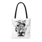 Witchy Staying Alive with Coffee Tote Bag