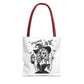 Witchy Staying Alive with Coffee Tote Bag