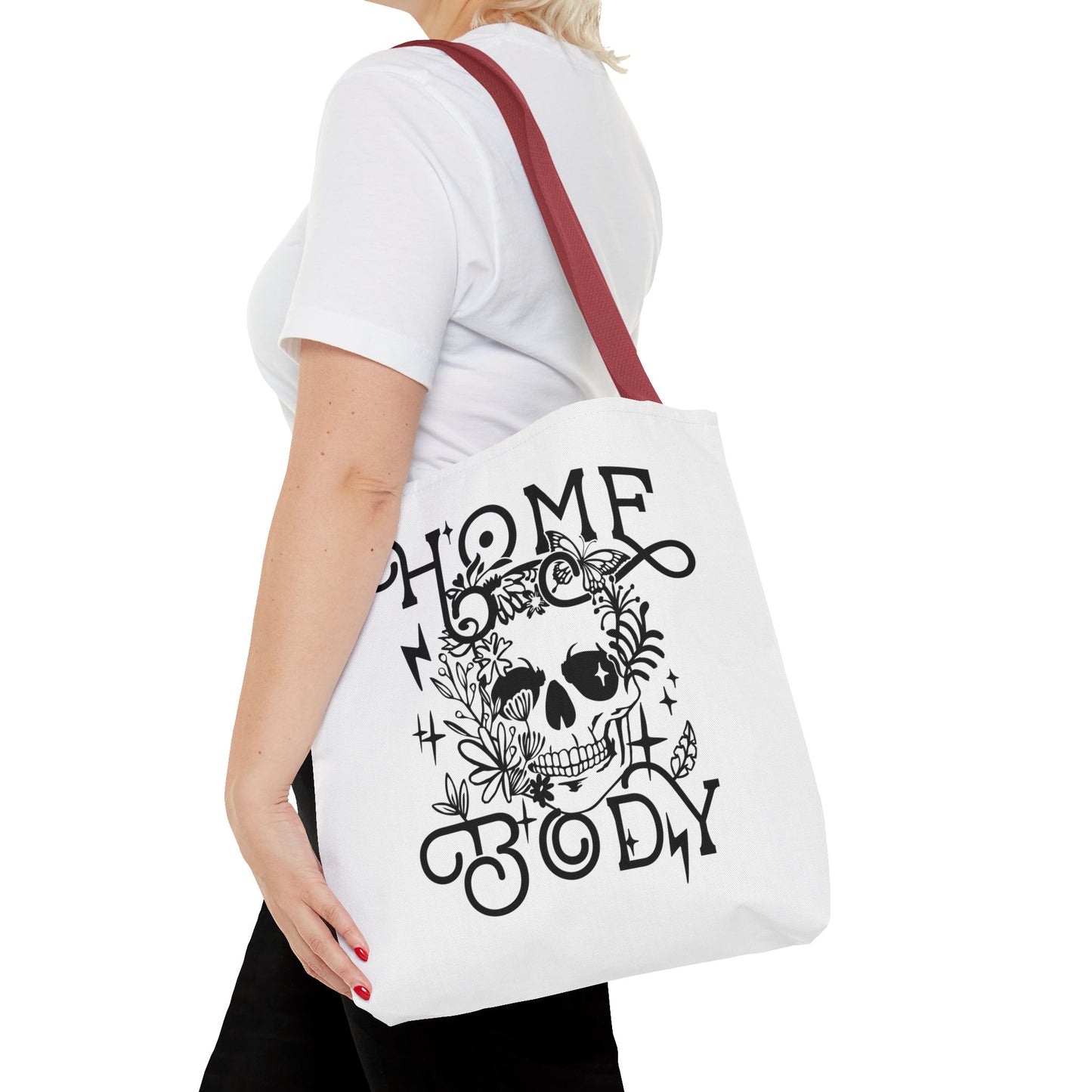 Skeleton Homebody Tote Bag