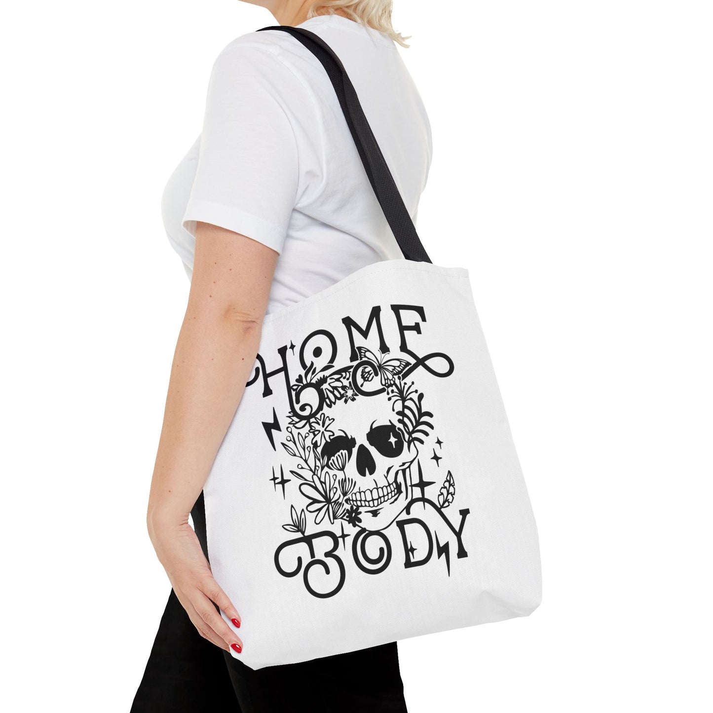 Skeleton Homebody Tote Bag