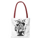 Witchy Staying Alive with Coffee Tote Bag