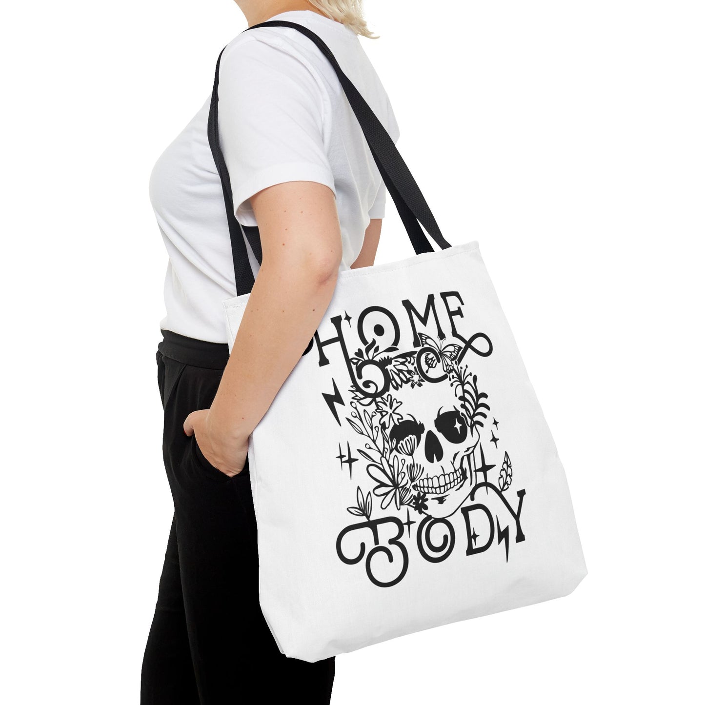 Skeleton Homebody Tote Bag